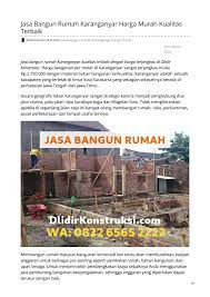 12 bahan bangunan rumah berkualitas dan daftar harga terlengkap. Jasa Bangun Rumah Karanganyar Harga Murah Kualitas Terbaik Dlidirkonstruksi Com By Kontraktor Solo Issuu