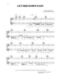 Let it be (easy piano) by the beatles. Sananda Maitreya Let Her Down Easy Guitar Voice Sheet Music Nkoda