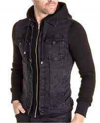 Qu'il soit épais ou fin, le gilet ne manquera pas de vous apporter chaleur et réconfort. Fructueux Tableau Noir Fascisme Veste En Jean Noir Homme Lespeillasses Com