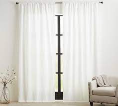 Belgian Flax Linen Blackout Curtain Pottery Barn