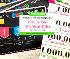 To help students say big numbers correctly. How To Say Really Big Numbers It S A Nifty Trick Freebie