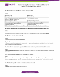 Maybe you would like to learn more about one of these? Ncert Exemplar Class 9 Science Solutions Chapter 5 The Fundamental Unit Of Life Download Free Pdf