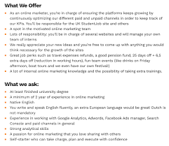 Once you are clear with your strategy, pen down the content you feel the need to mention in the job flyer sample. Job Advert Example Studentjob Uk