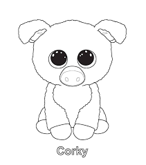Beanie boo coloring pages 29. Beanie Boos Coloring Pages Coloring Home