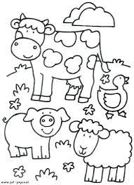 Check out our animal coloring page selection for the very best in unique or custom, handmade pieces from our coloring books shops. Image Result For Farm Animal Coloring Pages For Toddlers Farm Coloring Pages Farm Animal Coloring Pages Zoo Coloring Pages