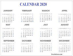 This calendar allows you to print the full year on one most calendars are blank and the excel files allow you claer anything you don't want. Calendar Template 2020 For Business Startup Calendar