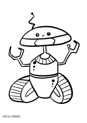 Disegni Di Robot Da Stampare E Colorare Gratis Portale Bambini Robot Coloring Coloringpages Coloringinspiration Coloriag Disegni Disegni A Mano Colori
