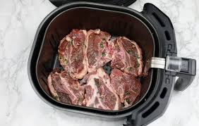 Insert the basket in the air fryer and air fry lamb chops for 5 minutes. Air Fryer Lamb Chops Recipe How To Air Fry Lamb Chops Recipe Vibes