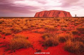 The sandstone monolith stands 348 metres (1,142 ft) high with most of its bulk below the ground. Ayers Rock Guide Explore Uluru Kata Tjuta National Park In Australia Laidback Trip