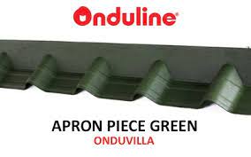 Apron Piece Onduvilla 102cm X 14cm - Green » Hi Steel