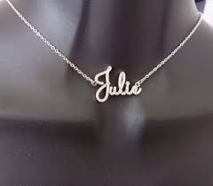 Here you can design a charming and decorative customized name necklace. Diamond Custom Necklace Diamond Custom Name Necklace In 14 K Gold Manufacturer From Jaipur