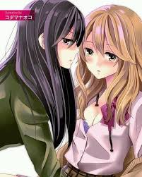 Citrus Mei Y Yuzu Casais Lesbicos Fofos Menina Anime Personagens De Anime