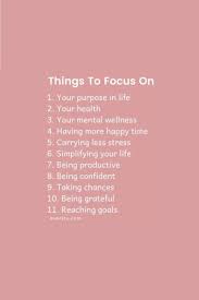 Things To Focus On Wellness Life Quotes In 2020 Life Purpose Quotes Wellness
