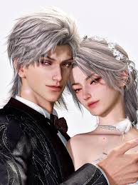 some makeup samples and MC's face 🎀 I think I like this game, if there  were more accessories it would be more beautiful, but it's just a sub  account so I created