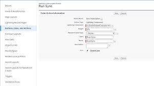 How To Invoke Apex From Lightning Page Layout Without Modal True Sales Soft