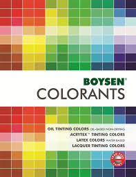 Boysen Color Chart Enamel Paint Color Mixing Chart Pdf