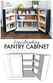 Shop birch lane for farmhouse & traditional freestanding pantry cabinet, in the comfort of your home. Freestanding Pantry Cabinet Free Plans Freestanding Kitchen Pantry Cabinet Free Standing Pantry Cabinet