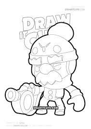 Детская толстовка свитшот амбер brawl stars (браво старс) dark. Pin On Brawl Stars Coloring Pages