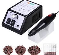 Cadrim Electric Nail Drill, Adjustable Nail File Machine Set with Sanding  Bands for Manicure Pedicure Acrylic Nails Gel Glazing Nail Art Polisher ...