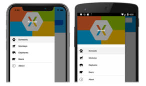 Xamarin Forms Shell Flyout Xamarin Microsoft Docs