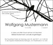 We did not find results for: Motive Und Beispiele Fur Traueranzeigen