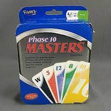 Phase 10 Masters Edition Fundex Games 2009 New Sealed Fundex Card Games 10 Things Games