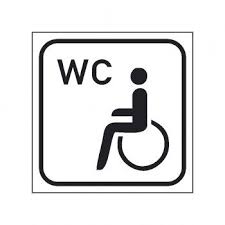 Weitere dateien werden in zukunft noch folgen und hier in. Wc Hinweisschild Behinderten Wc Schild Aufkleber Weiss Hinweisschilder Schilder Aufkleber