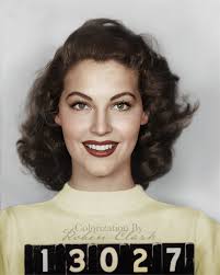 Ava Gardner colorized by Robin Clark from Memory Lane Photo Restoration