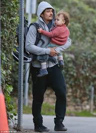 Orlando bloom gets his nose picked by his son flynn: Orlando Bloom Carries Son Flynn On Another Yet Strenuous Hike Soon To Reprise Role In Hobbit Sequel Daily Mail Online