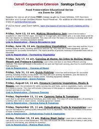 What equipment is needed for zoom. Cornell Cooperative Extension Food Preservation Educational Series Via Zoom Making Strawberry Jam