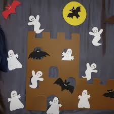 Gespenster Hexen Und Geister Als Gruselige Hallow Als Dekoration G Scary Halloween Decorations Creepy Halloween Decorations Halloween Crafts Preschool