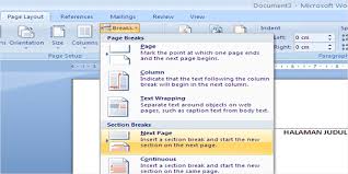 Cara membuka ms word selanjutnya juga dapat dilakukan dengan cara konvensional saja. 9 Cara Membuat Halaman Berbeda Di Word Dengan Mudah