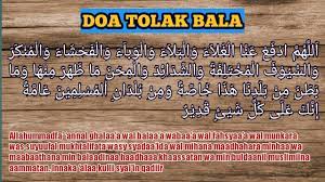 Allahummadfa Annal Ghola Wal Bala Doa Tolak Bala Lengkap Arab Latin Dan Artinya Youtube
