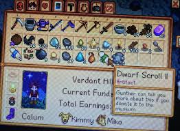 Stardew Valley, Dwarf Scrolls