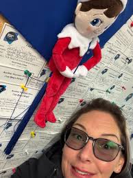 RUNNER-UP $25 GIFT CARD WINNER: Jennifer Case from our Penticton campus!  Elfie says: “Happy holidays, Jennifer! I loved hanging out with you at the  Penticton campus—thanks for showing me around 😁 Our