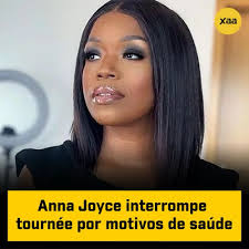 👉Anna Joyce interrompe tournée por motivos de saúde A cantora Anna Joyce  teve que cancelar os concertos marcados para os dias 8 e 9 de novembro, nas  províncias do Bié e Huambo,