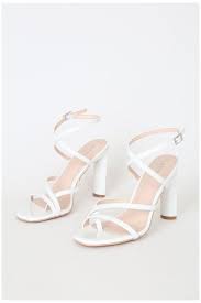 White wedge heels (63) sort by featured items price: Petal White Patent High Heel Sandals White Sandals Wedding High Heels Whitesandalsweddinghighheels K In 2021 White Sandals Heels Girly Shoes White Womens Sandals