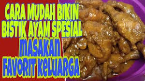 Resep ini request dari seorang pembaca jtt di instagram. Bistik Ayam Spesial Cara Bikinnya Gampang Sekali Youtube
