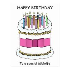 Funny Cartoon Birthday Cake Pictures Midwife Happy Birthday Fun Cake With Candles Postcard Birthday Gifts Giftideas Present Part Birthday Postcards Happy Birthday Fun Happy Birthday Cards