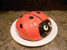 How To Make A Super Simple Ladybug Cake This Would Be Great For Rylee S Smash Cake Ladybug Cake Birthday Cake Icing Bug Cake