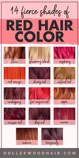 14 Different Shades Of Red Hair Color The Difference Between Them All In 2020 Shades Of Red Hair Red Hair Color Dyed Red Hair