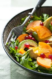 These easy salad recipes are perfect for lunches, summer cookouts, and dinner parties! Winter Persimmon And Avocado Salad Crumb A Food Blog