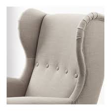 strandmon wing chair nordvalla dark gray ikea wing chair ikea strandmon beige