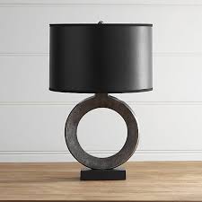 Crest Table Lamp With Black Shade Black Table Lamps Table Lamp Lamp