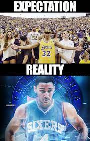 See more ideas about ben simmons, simmons, nba players. Nba Memes ×'×˜×•×•×™×˜×¨ Tough Luck Ben Simmons Lakers Sixers