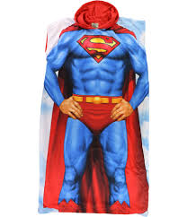 details about briefly stated mens superman complete costume red one size