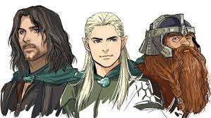 Aragorn Legolas And Gimli Legolas And Gimli Lord Of The Rings Hobbit Art Around the age of 12, i developed special feelings for the blond elf. aragorn legolas and gimli legolas