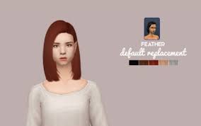 Hair Feather Default By Peppermint Ginger Via Tumblr Hair Maxis Match Ts2 Sims 2 Pinned By Aeonpixels Tumblr Hair Maxis Match Sims