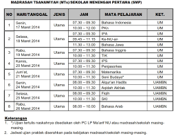 More images for contoh ujian praktek ski mts » Ujian Akhir Sekolah Madrasah Ma Arif Nu Jawa Tengah 2014 Lp Maarif Nu Jateng