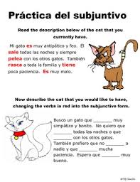 The present subjunctive in noun clauses. Spanish Subjunctive Adjective And Noun Clause Writing Practice Powerpoint Set